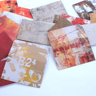 Sobres pequeños hechos a mano