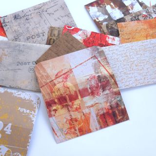 Sobres pequeños hechos a mano