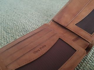 Portafoglio uomo pelle marrone