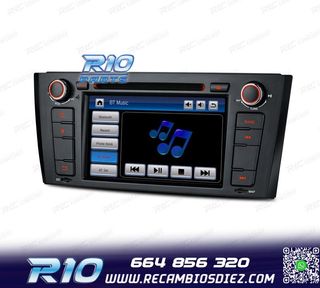 RADIO NAVEGADOR 7" PARA BMW SERIE 1 E81 E82 E87 E88 04-11 US