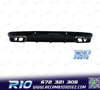DIFUSOR MERCEDES W257 18-24 LOOK AMG CLS63