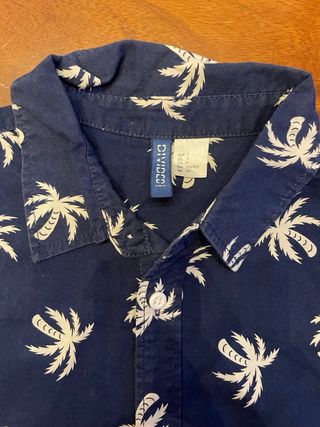 Camicia H&M fantasia palme