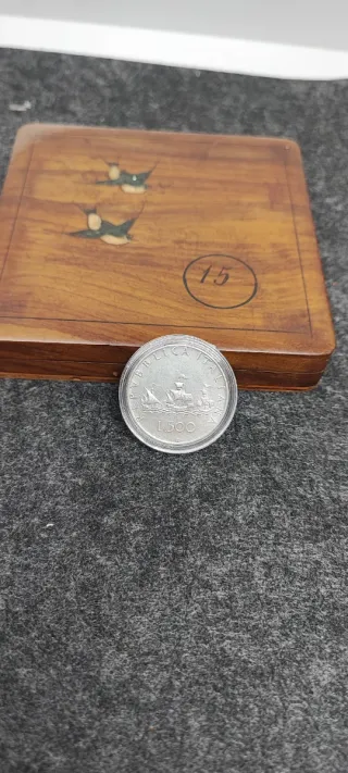 500 Lire Caravelle Argento 1960