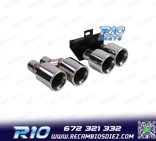 COLAS ESCAPE BMW F10 F11 F12 F13 10- INOX CROMADO