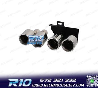COLAS ESCAPE BMW F10 F11 F12 F13 10- INOX CROMADO