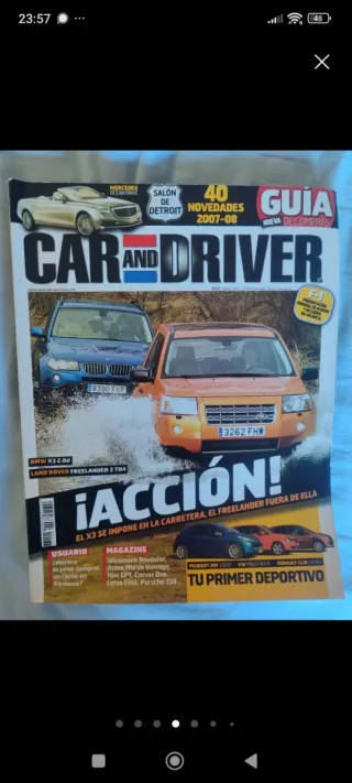 Revistas del automóvil coches