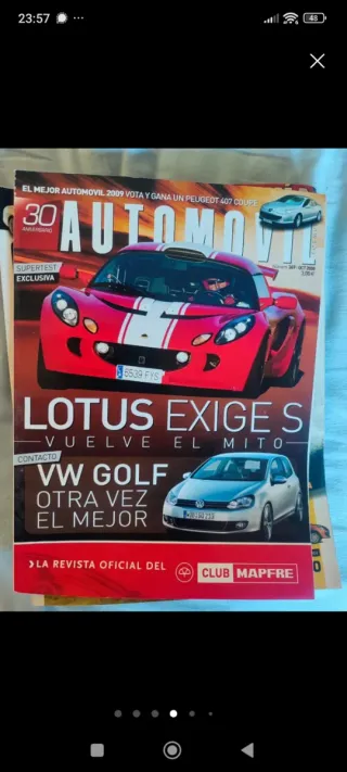 Revistas del automóvil coches