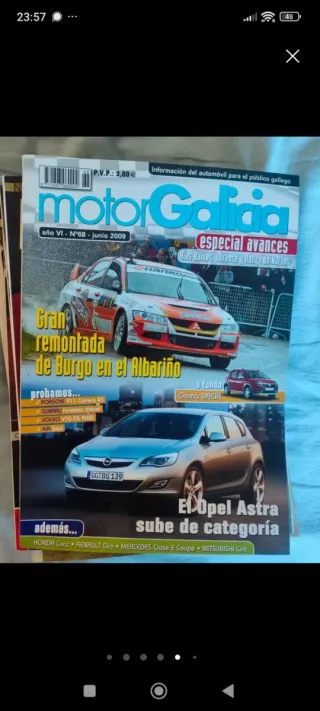 Revistas del automóvil coches