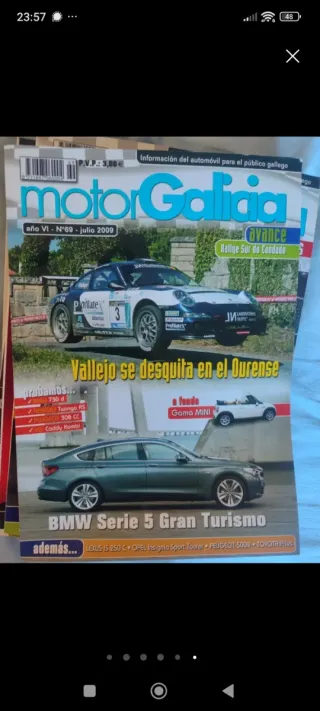 Revistas del automóvil coches