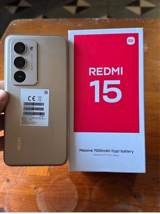 Redmi 15 Dorado