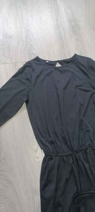 Mono negro largo para chica