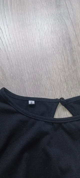 Mono negro largo para chica