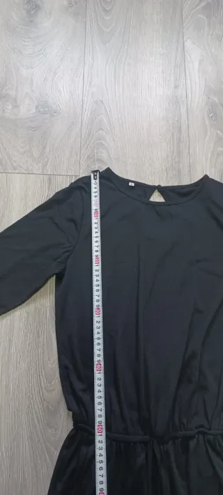 Mono negro largo para chica