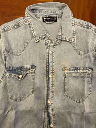 Camicia MY PALM jeans corta