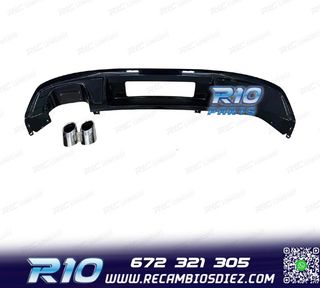 DIFUSOR SEAT LEON 17-20 LOOK FR NEGRO BRILLO + COLAS ESCAPE