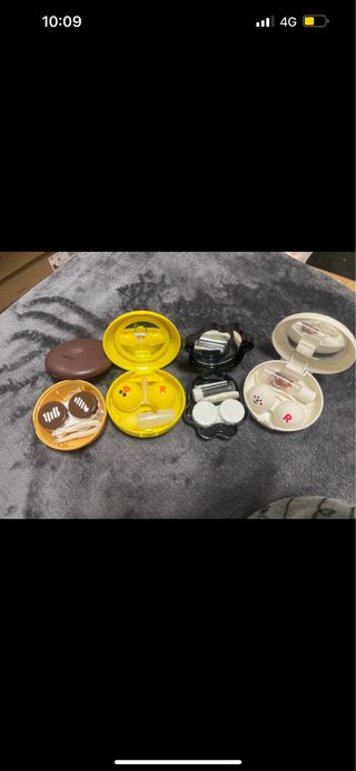 4 Cajas para lentillas sin estrenar