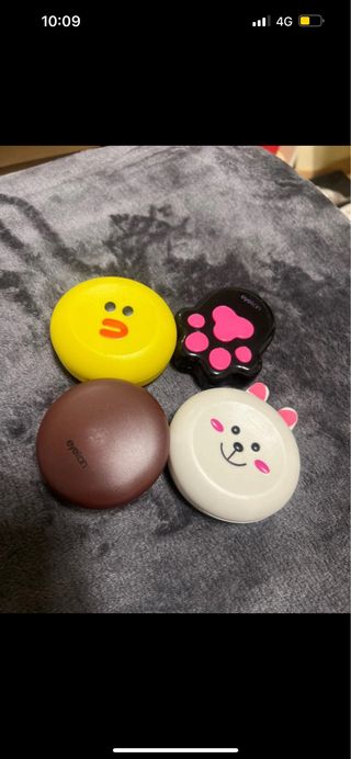 4 Cajas para lentillas sin estrenar