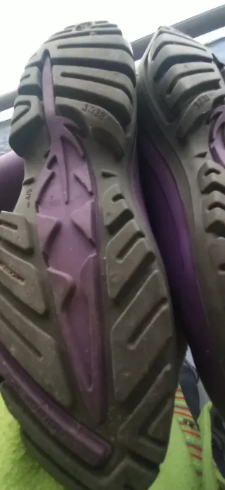 Botas de Agua Moradas de talla 37-38