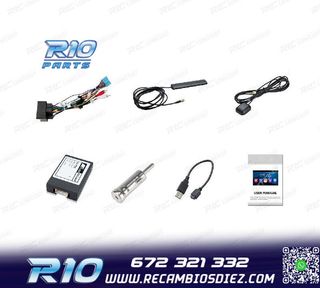 RADIO GPS ANDROID 12 PARA FORD FOCUS C-MAX FIESTA GALAXY KUG