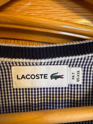Jersey Lacoste Gris