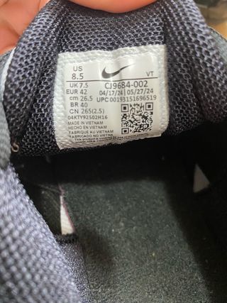 Nike Tuned Air TN Nere e Grigie – Taglia 42