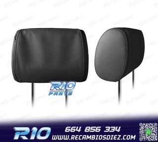 REPOSACABEZAS MULTIMEDIA 7 PULGADAS HD USB SD COLOR NEGRO