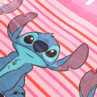 Juego Sábanas Coralina Stitch Cama 105 Rosa