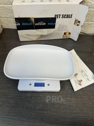 Báscula digital para mascotas