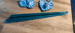 Portavelas Zara Home Hoja Corazón Plata nuevo 2025