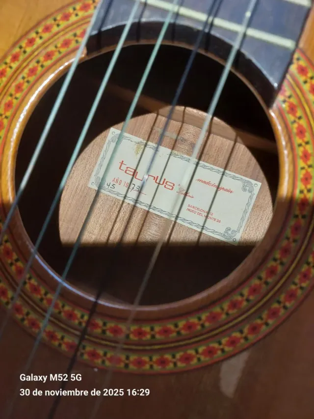 Guitarra Clásica Taurus Barcelona 1973