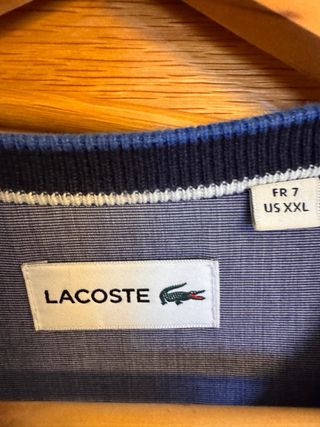 Jersey Lacoste Azul