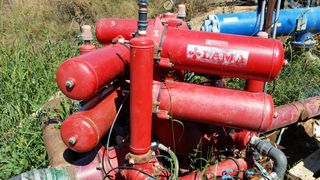 Filtros LAMA anillas, 8 módulos, riego goteo