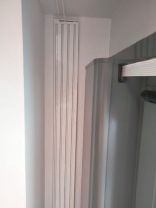 Cortinas correderas salón translúcidas