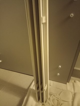 3 modernas cortinas correderas traslúcidas 247 cm