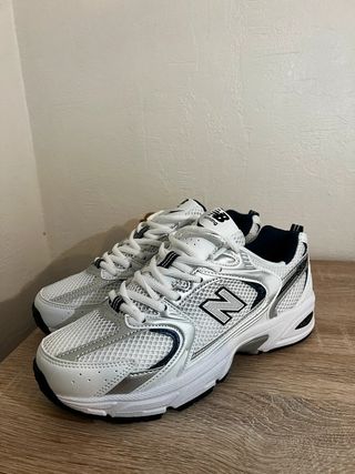 Zapatillas New Balance Plata Talla 38