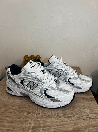 Zapatillas New Balance Plata Talla 38