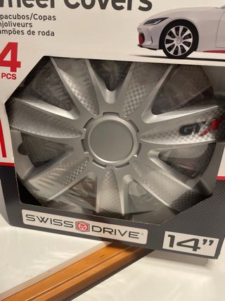 Tapacubos SWISS DRIVE 14 (4uds)