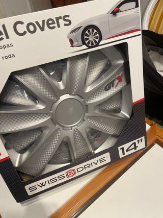 Tapacubos SWISS DRIVE 14 (4uds)