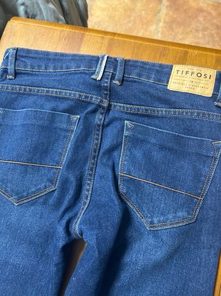 Pantalón vaquero Tiffosi azul