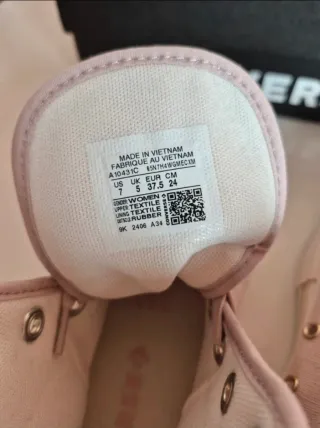 Converse plataforma rosa