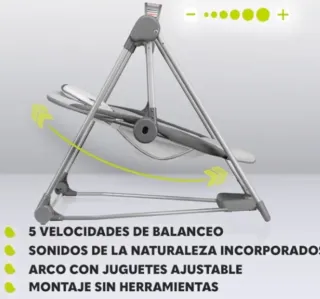 Hamaca-columpio bebé Lionelo