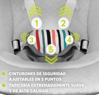 Hamaca-columpio bebé Lionelo