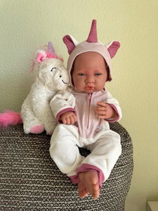 Muñeca Antonio Juan Unicornio Recién Nacida