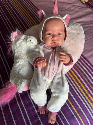 Muñeca Antonio Juan Unicornio Recién Nacida