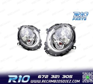 FAROS MINI R56 06-10 FONDO CROMO