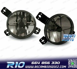 FAROS PARA VOLKSWAGEN VW GOLF MK1 + MK2 83-91 CRUZ AHUMADO F
