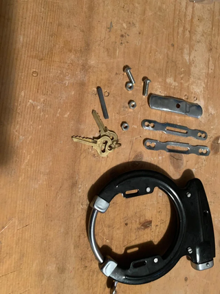 Blocca bici vintage GOLDDEER