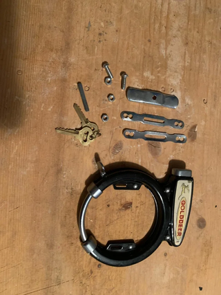 Blocca bici vintage GOLDDEER