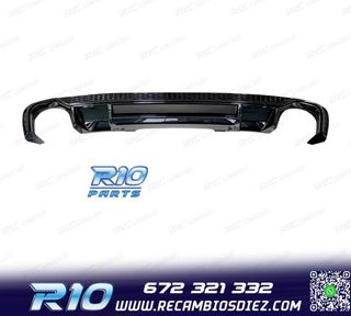 DIFUSOR AUDI A4 S LINE 16-19 LOOK RS4