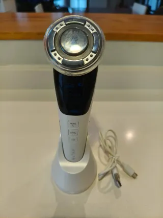 Masajeador Facial ANLAN EMS Negro/Blanco